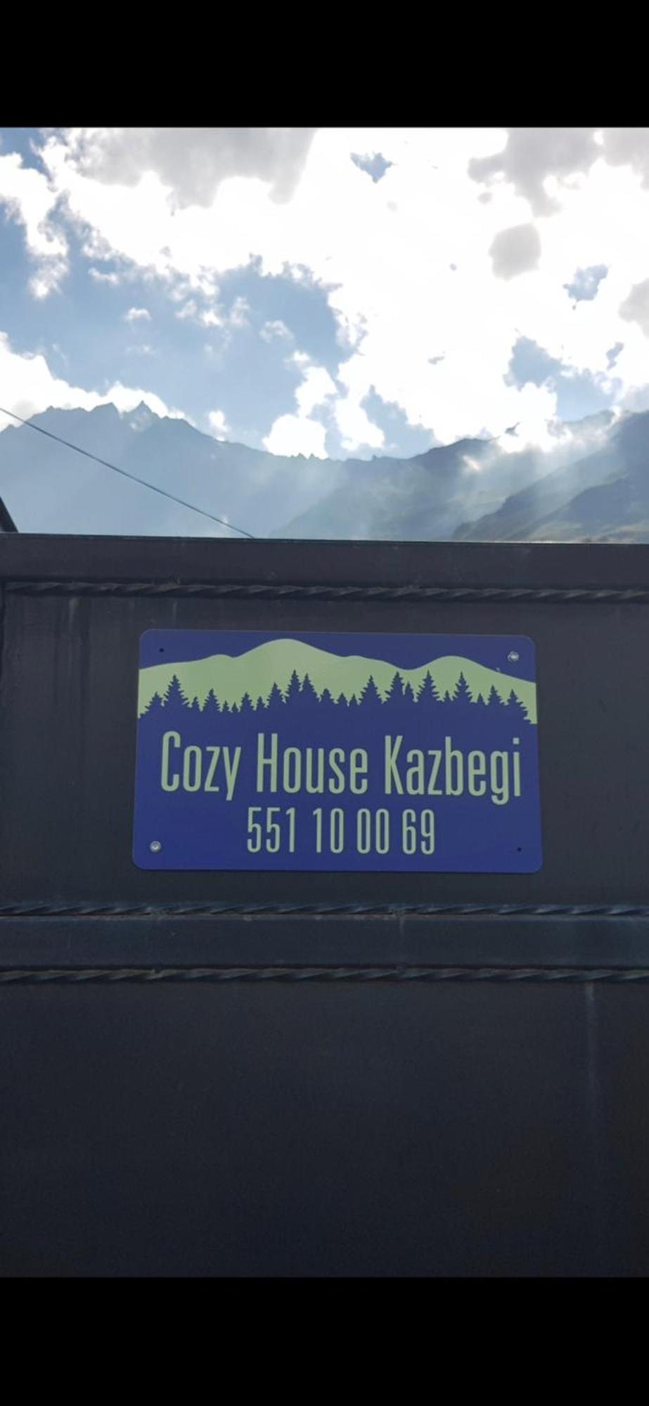 Cozy House Kazbegi Hotel Exterior photo